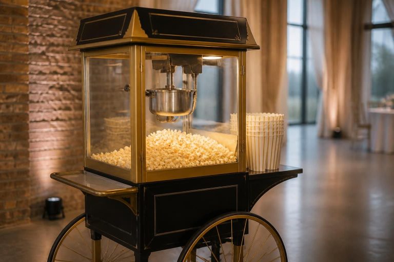 Retro Popcorn Cart Hire