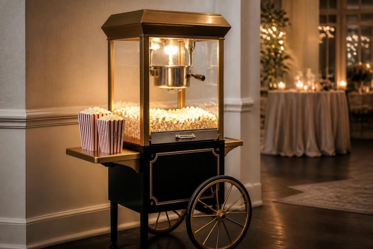 Vintage Popcorn Cart Hire